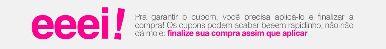 Regras de Cupom